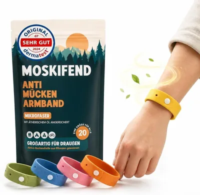 Insektenabwehrarmband für Kinder - Moskitoschutz beim Camping und Reisen Best Deal