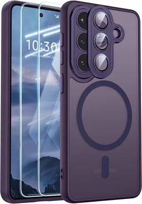 JAME Magnetic Case for Samsung Galaxy S26 - 2 Screen Protectors & Camera Lens Protector