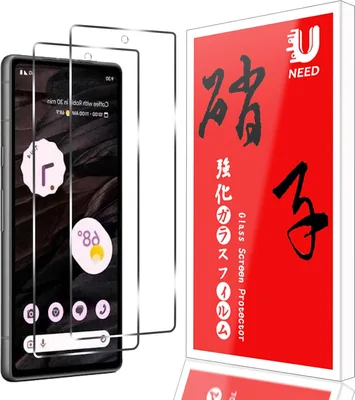 UNEED Pixel 7a 保護フィルム 2枚セット　簡単貼り付け　気泡ゼロ　ケース干渉なし