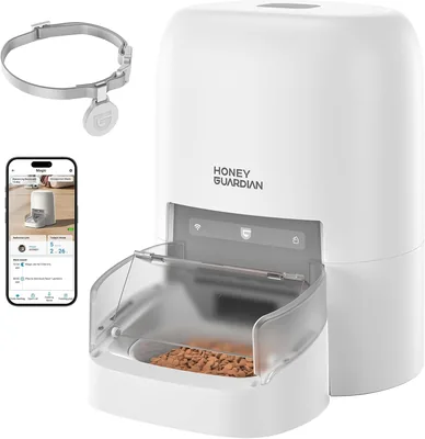 RFID 5G WiFi Cat Feeder with Collar Tag Sensor