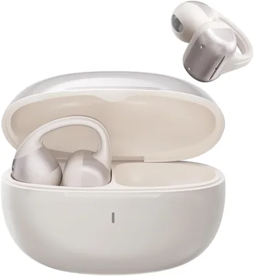 Open Ear Clip On Headphones Bluetooth 6.0 Noise Cancelling
