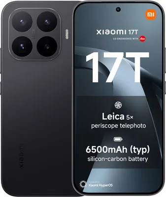 XIAOMI 17T Smartphone 12+512GB Black