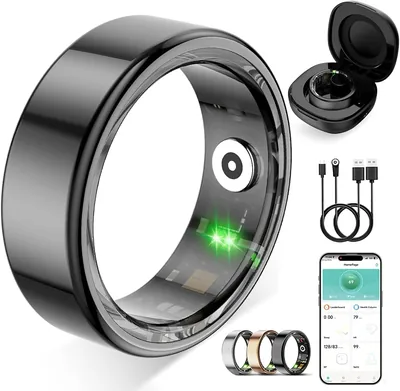 ZBNMY Smart Ring Fitness Tracker