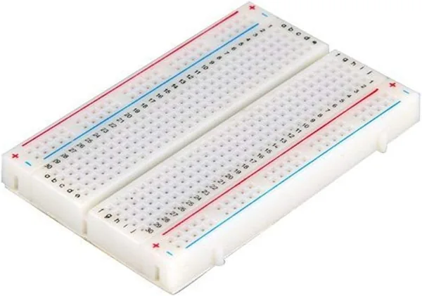 Mini Solderless Breadboard 400 Tie Points Prototype PCB Bread Board for Electronic Circuit Prototyping Arduino DIY Projects and Electronics Learning