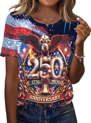 Kistore Women's Crew Neck Blouses Summer Shirts S-3XL Best Deal