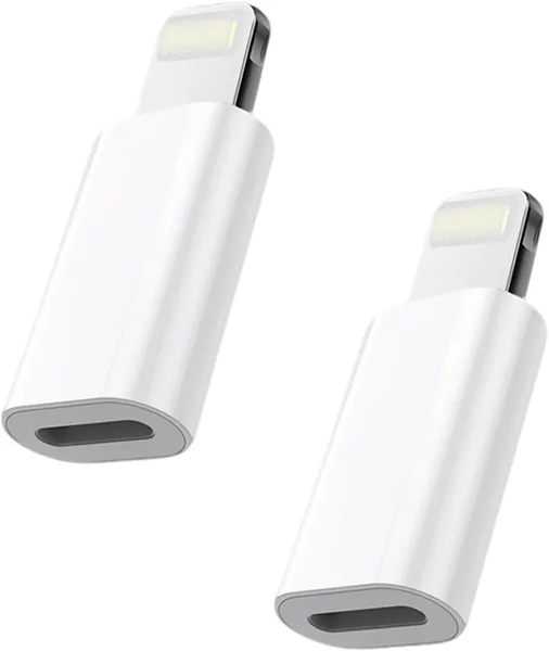 2 Pack Upgraded USB C to Lightning Adapter 27W Fast Charging MFi - Best Deal