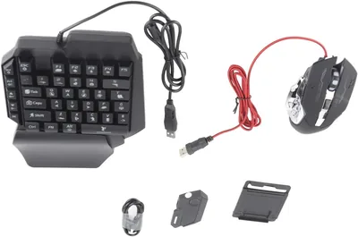 Generic Mechanical Keyboard Mouse Converter Bluetooth 5.0 RGB Wrist Rest - Best Deal