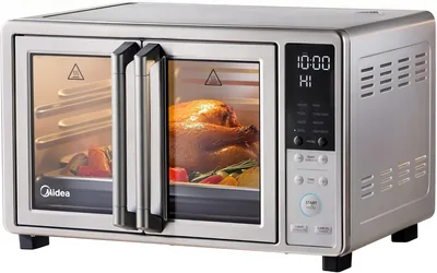 Midea Flexify Slim 8-in-1 French Door Toaster Oven Air Fryer Combo - Best Deal
