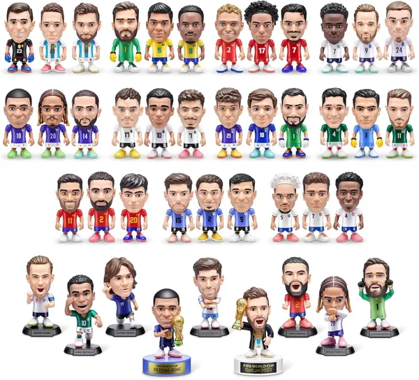 5x FIFA World Cup Mystery Figurine Ballers - Assorted