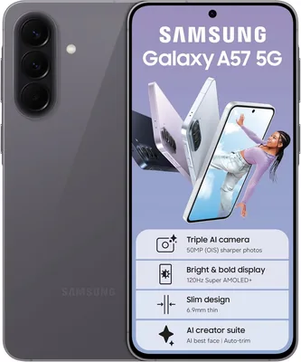 Samsung Galaxy A57 5G 8GB 256GB Smartphone, Grey - Best Deal
