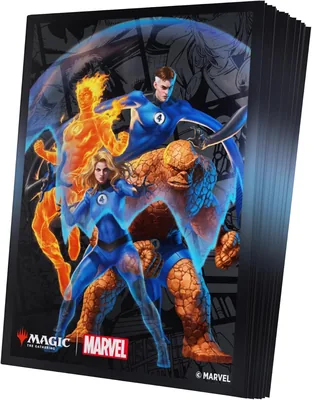 Gamegenic Magic: The Gathering Art Sleeves - Fantastic Four (Best Deal)