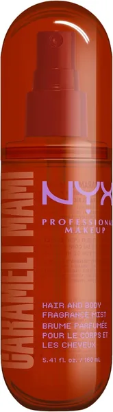 NYX Professional Makeup Spruzzo Corpo Olio Fatto Corpo e Capelli Profumo Intense, Effetto Avvolgente, Caramel Pistachio, 25% Off