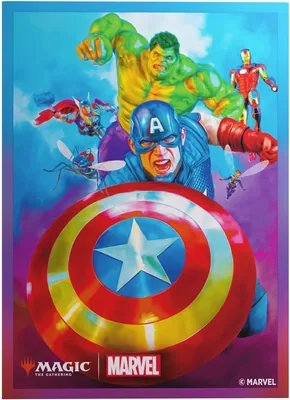Gamegenic Magic: The Gathering Art Sleeves - Captain America (Best Deal)
