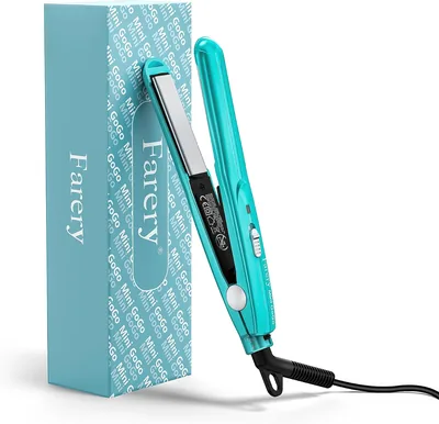 Farery Mini Hair Straightener for Short Hair and Curls
