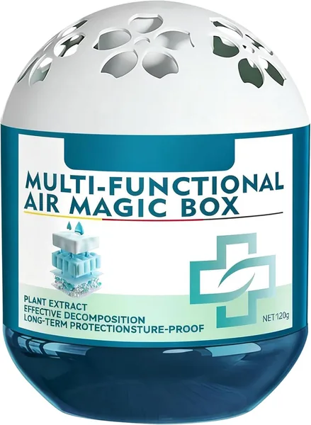 Automatic Dust Removal Air Purifier Magic Box ,Multi Functional Air Essence Box with Plant-Based Formula for Home