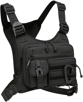 Sac de poitrine tactique UMCHU pour hommes et femmes - Léger et polyvalent