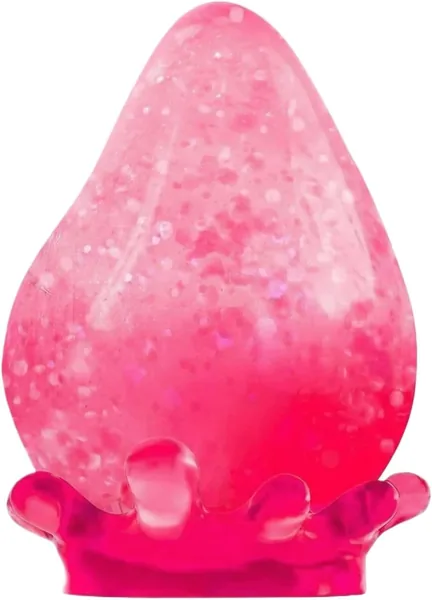 RTTUIOP Dream Squishy Drop Squishy Stress Ball,Water Drop Fidget Stress Ball,Ice Squishys Stress Cube-Drop Malt Sugar Balls Sensory for Relief Anxiety Pink