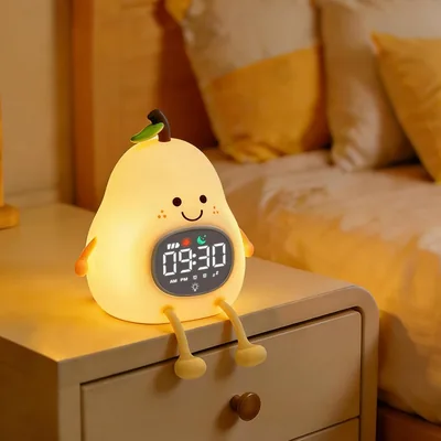 Réveil éducatif lumineux pour enfants avec nuit éclairée - Réveil pédagogique pour enfants