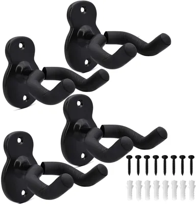FBBEVWBK Guitar Wall Hanger 4 Pack Best Deal