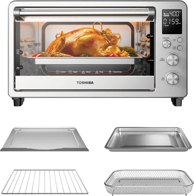 TOSHIBA ChefFry Air Fryer Toaster Oven Combo 10% Off