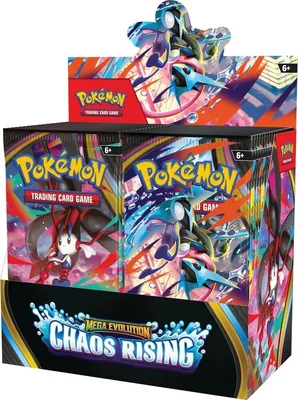 Pokémon TCG: Mega Evolution-Chaos Rising Booster Display - Best Deal