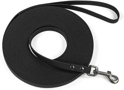 Wolfone Waterproof Dog Training Lead 10m Black Best Deal