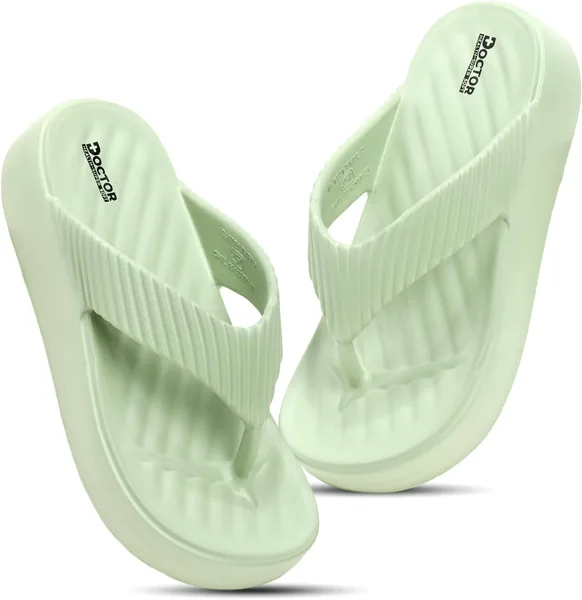 Doctor Health Super Soft Women's Soft EVA Flip Flops - Lightweight Cushioned Slippers - Anti-Slip Casual Sandals for Indoor Outdoor