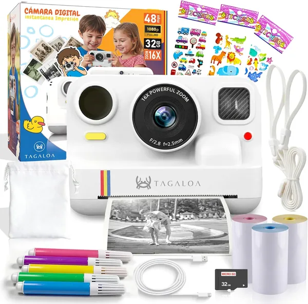 TAGALOA Camara Fotos Infantil Instantaneas