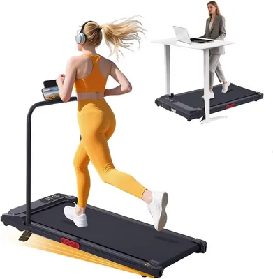 KASSADIN Walking Pad Treadmill Incline Handle Bar