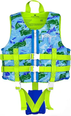 Vestito da nuoto neoprenes per bambini 2-9 anni (15-40 kg) Ragazzi Ragazze Pantaloncini da nuoto Costume da bagno per allenamento