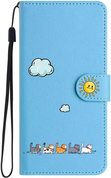 Etui Jeffene dla Samsunga Galaxy S26 (6,3 cala) ze stojakiem i przegródką na karty - Najlepsza oferta