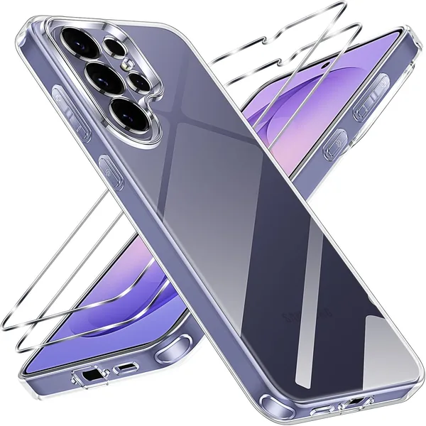 Étui ZhuoFan Samsung Galaxy S26 Ultra - Protection Militaire Transparent, Verre Trempé 2 Pièces