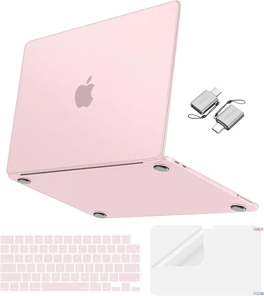 MOSISO Matte Finish Case Compatible with MacBook Neo 13 inch 2026 Release Model A3404, 4 in 1 Kit Ultra-Thin Exact-Fit Scratc