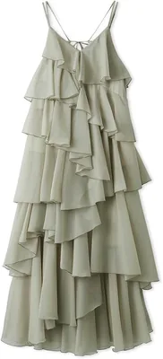SNIDEL SWFO264015 Women's Spiral Tiered Cami Dress SGD 240.23 Best Deal