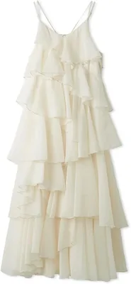 SNIDEL SWFO264015 Women's Spiral Tiered Cami Dress Best Deal