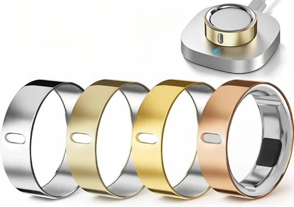 Hexasider 4 Pack Upgraded Ring Covers Compatible with Oura Ring Gen 4/Gen 3