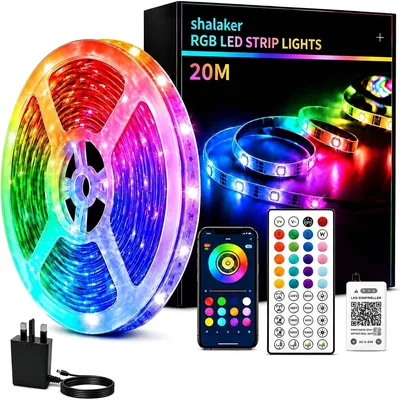 Shalaker 20M RGB LED Strip Lights 15% Off