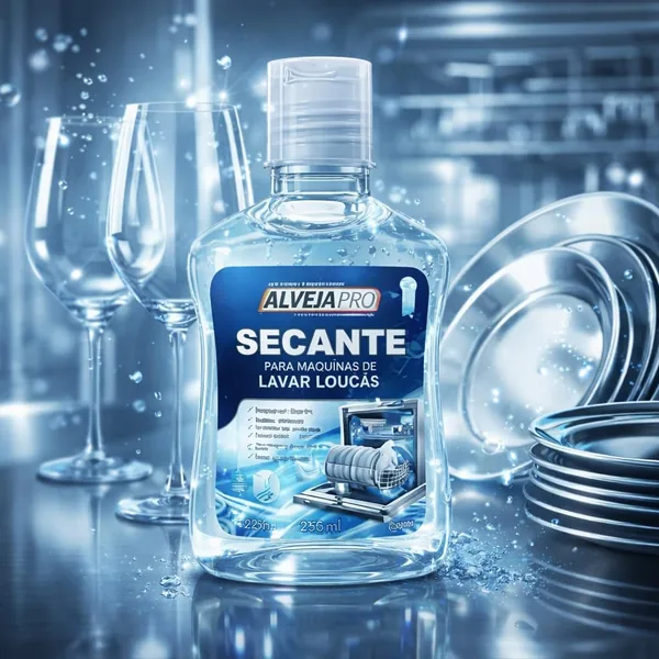 Secante e Abrilhantador para Lava-Louças, Secagem Rápida, Proteção Vidros e Inox, 250ml - Melhor Preço