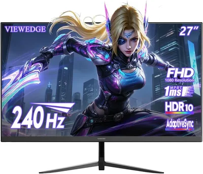 Viewedge Gaming Monitor 27" 240Hz FHD 6% Off
