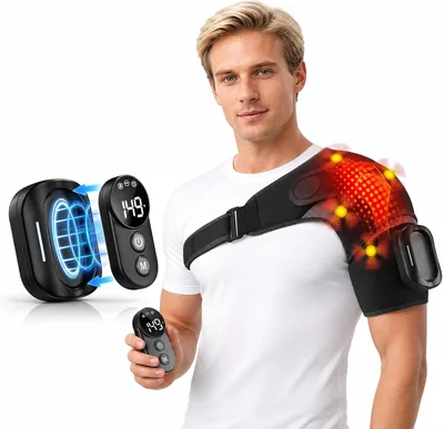 Cordless Shoulder Heating Pad with Remote - Best Deal