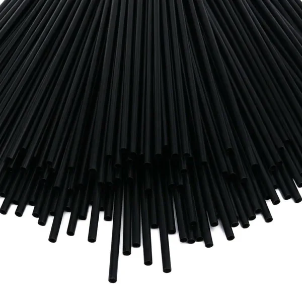 100 stk Plastik blacka strumpar, omhärliga strumpar till koktiller, stabila och tastfria