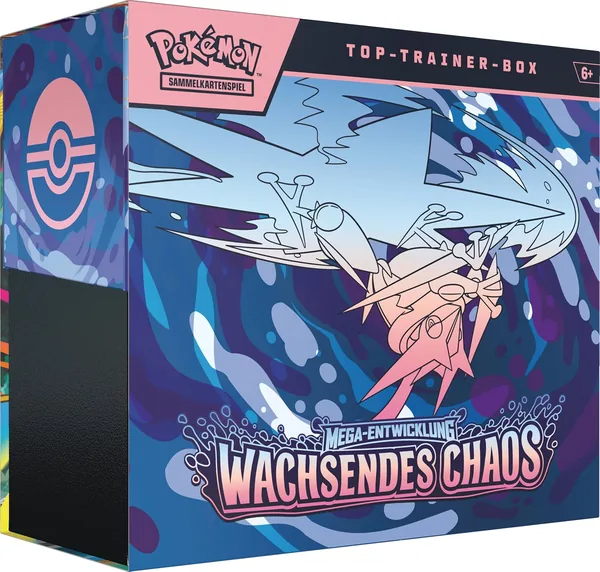 Pok mon - Trading Card Game: Top Trainer Box Mega Development - Growing Chaos