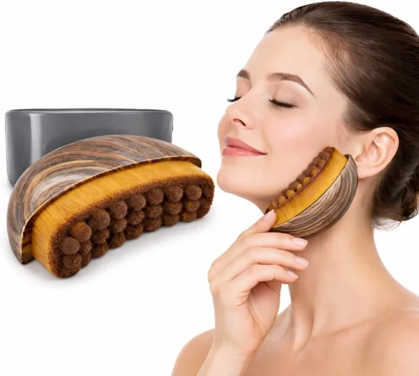 Escova Facial Drenagem Linf tica Modeladora Escovinha Lifting Facial Alivia Incha o Massageador de Contorno