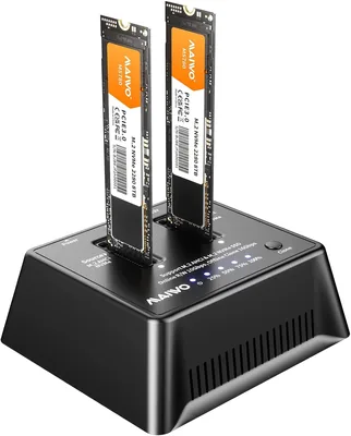 MAIWO Dual NVMe M.2 SSD Cloner Dock - 10Gbps USB 3.2, Best Deal
