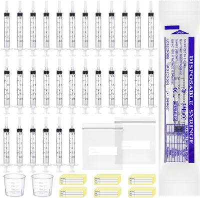 30 Pcs Colostrum Collection Kit with Syringes & Measuring Cups - Best Deal