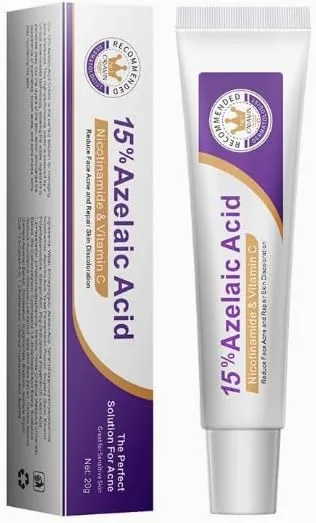 Azelaic Acid Serum, 15% Azelaic Acid Enhancer Cream, Hyaluronic acid essence and niacinamide facial care