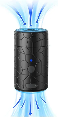 4500Pa Elektrische Luftpumpe mit 2500 mAh Batterie für Aufblasen und Entleeren, 4 Luftdüsen für Luftmatratzen