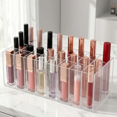 HINATDD 24 Sections Lipstick Organiser - Best Deal