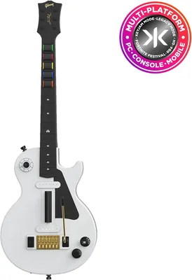 CRKD Gibson Les Paul Guitar Controller - Alpine White Pro