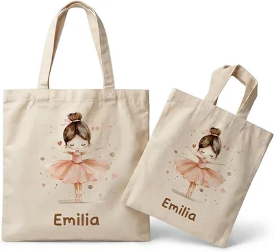 Smartaini Stoffbeutel Jute Beutel Wechselkleiderbeutel für Kinder, Textil